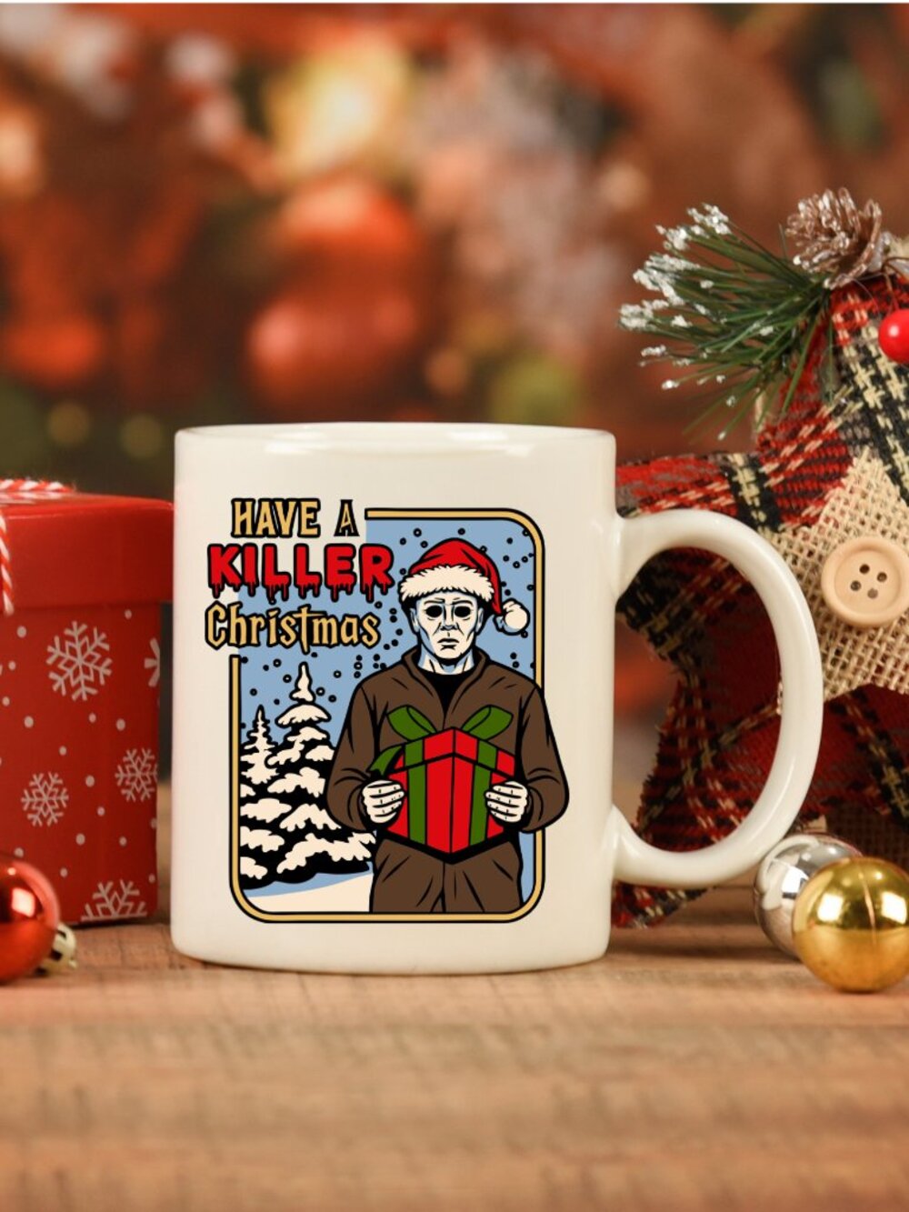 Killer Christmas Handmade Mug